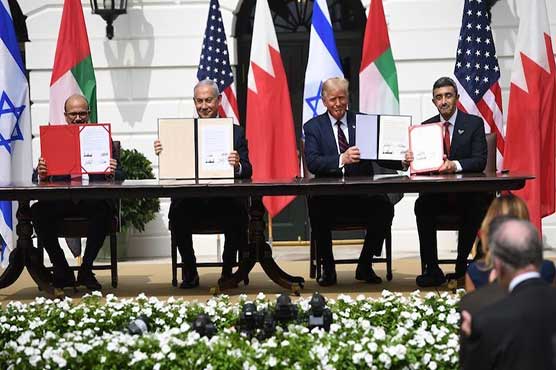 Israel, UAE, Bahrain sign historic Trump-brokered accords