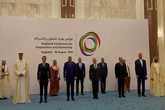 Mideast leaders plus France meet in Baghdad to talk security