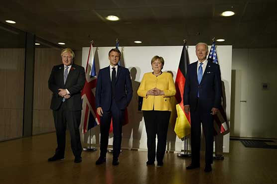 Biden, trio of European allies discuss Iran nuclear program