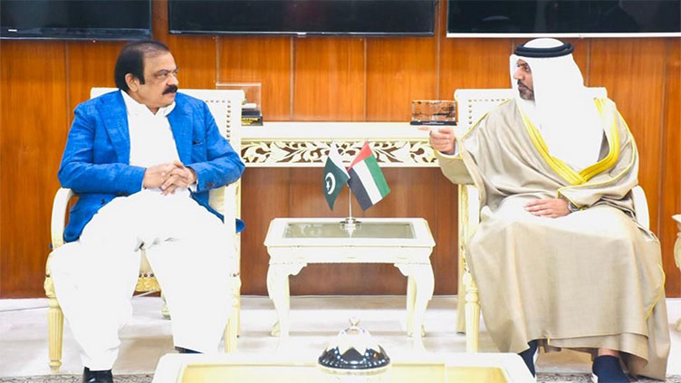 UAE Ambassador calls on Rana Sanaullah