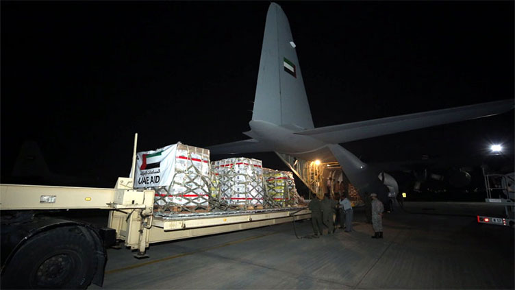 Second relief flight from UAE lands in Rawalpindi