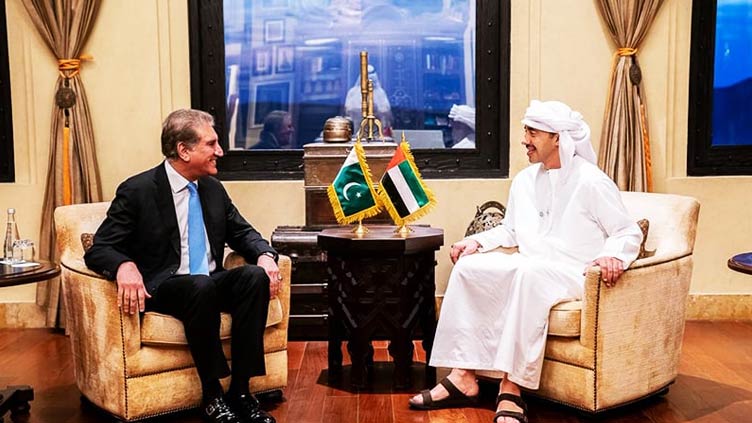 FM Qureshi, Sheikh Abdullah agree to further enhance bilateral cooperation