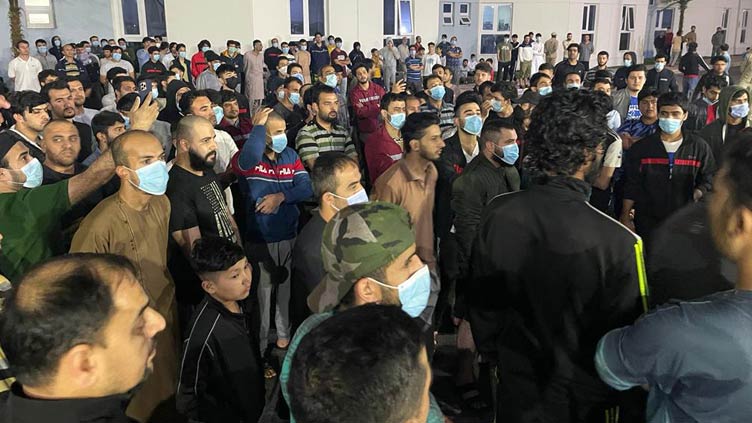 Afghan refugees in UAE protest at halt to US relocation process