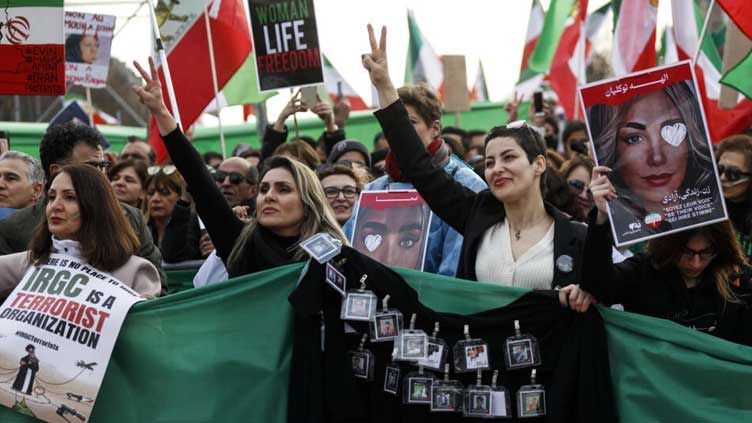 Mass Paris rally urges EU terror listing for Iran guards