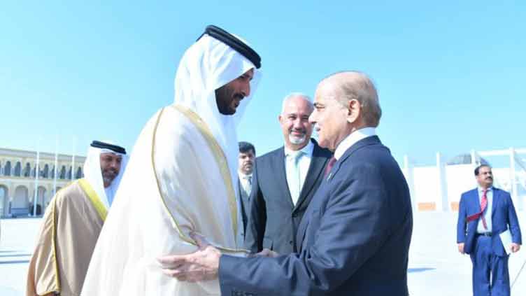 PM Shehbaz arrives in UAE with focus on bolstering economic ties