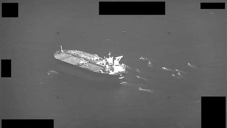 Iran seizes second oil tanker in a week in Gulf, US Navy says