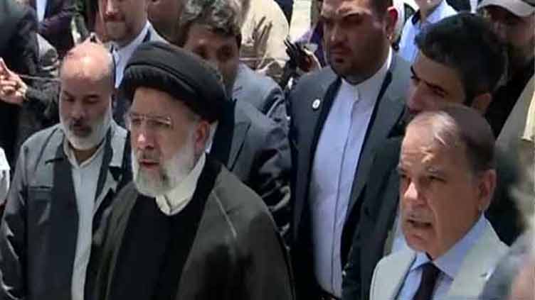 PM Shehbaz, Iran president jointly inaugurate border market, 100MW electricity transmission line
