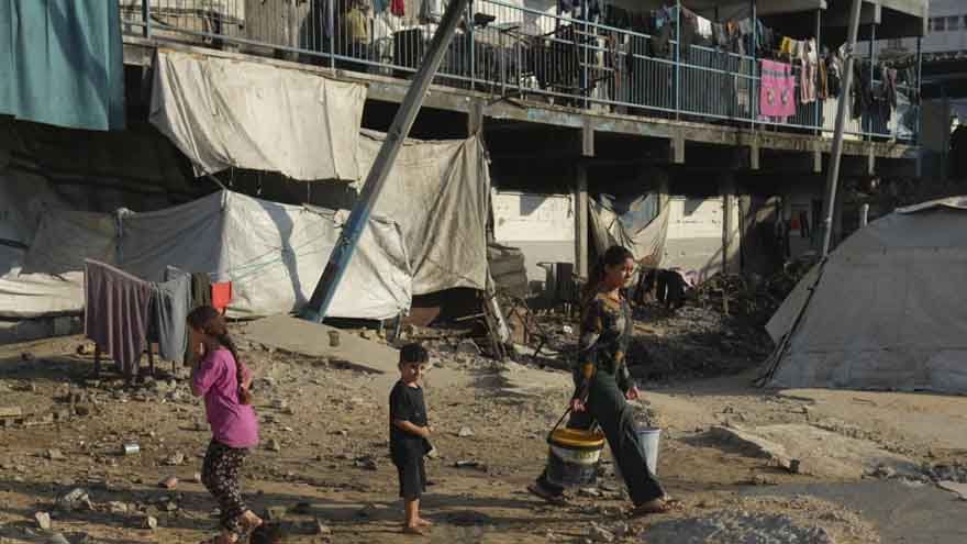 A blast in Gaza wounds a soldier and Israel accuses Hamas of ceasefire violation