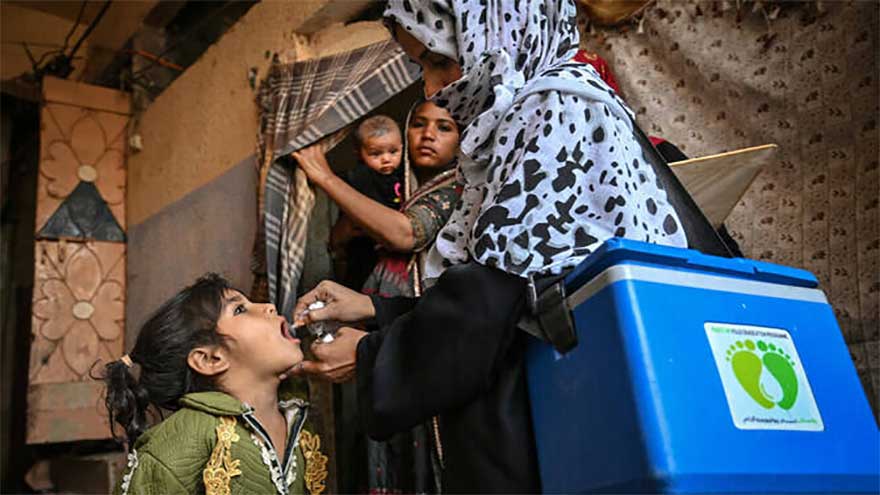 Five-day targeted polio drive in GB, KP from 14th