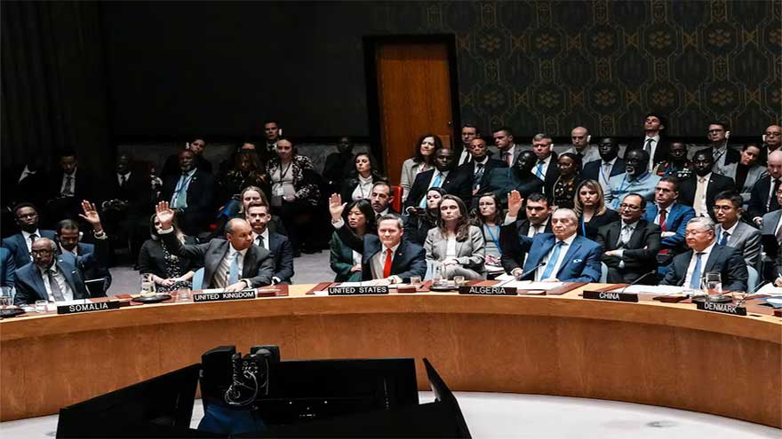 UN approves US plan authorising international stabilisation force in Gaza
