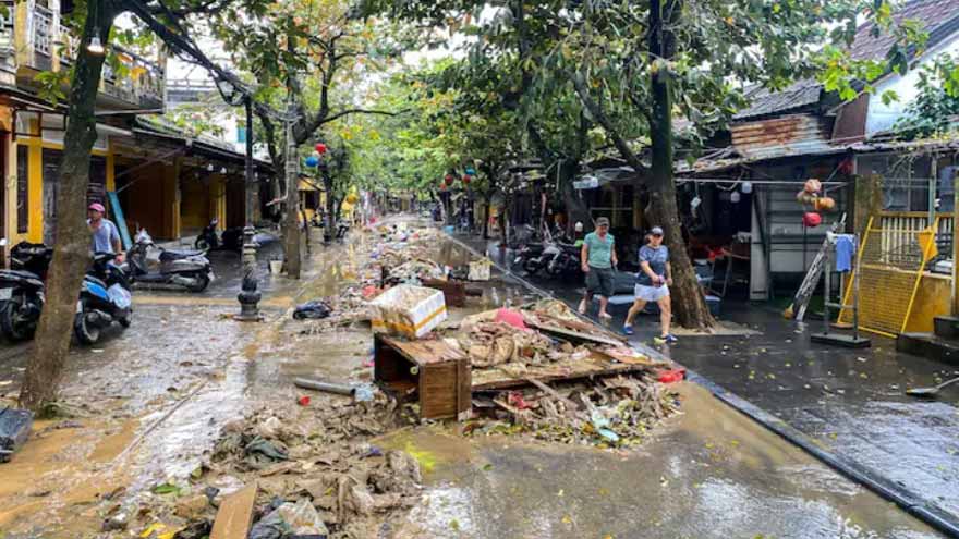 Central Vietnam death toll rises to 55 from flooding, landslides
