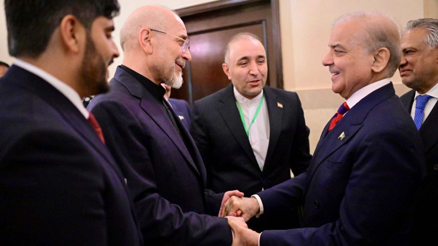 Islamabad Talks: PM Shehbaz meets Iranian Speaker Ghalibaf, vows continued peace efforts
