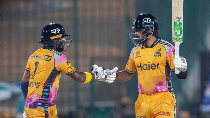 Peshawar Zalmi beat Quetta Gladiators by 8 wickets in PSL 11 clash