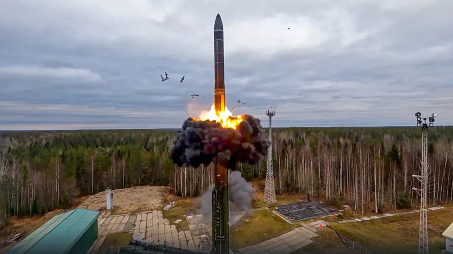 Russia fires hypersonic missile at target in Ukraine near NATO border