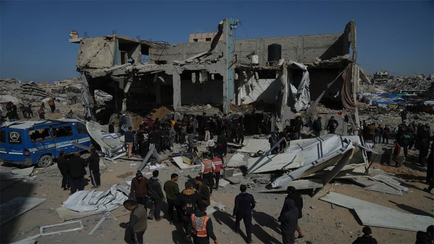Israeli strikes kill 30 Palestinians, including children, as Gaza ceasefire inches forward